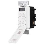 myTouchSmart Indoor In-Wall Digital Simple Set Timer, White
