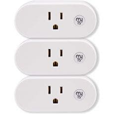 myTouchSmart Indoor Plug-In WiFi Smart Plug, 3 Pack, White